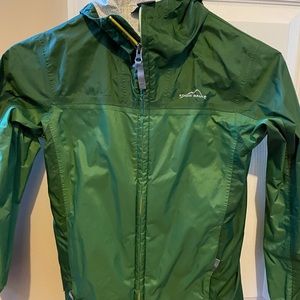 Boys a Eddie Bauer rain jacket
